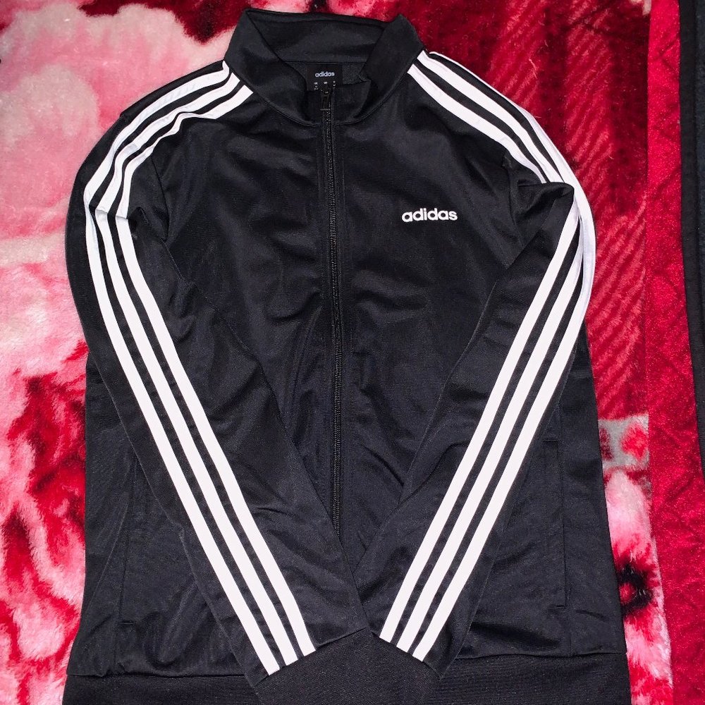 Adidas 3-Stripe Zip-Up Jacket